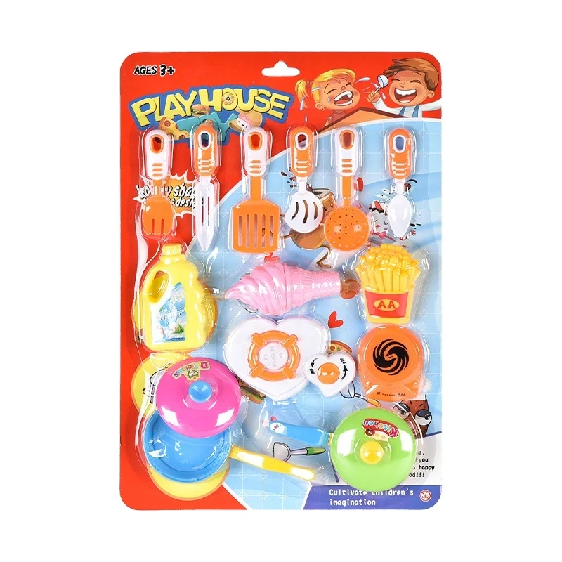 Bemay Toy Pretend Play Kitchen Toy for Kids, Play House Kitchen Set for Kids