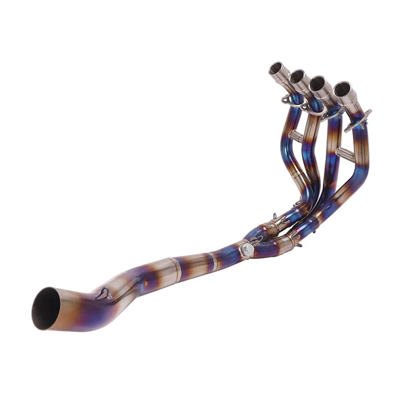Hot-Selling Modified Exhaust Pipe Muffler Header Corrosion-Resistant for Motorcycles ZX25R 2020+
