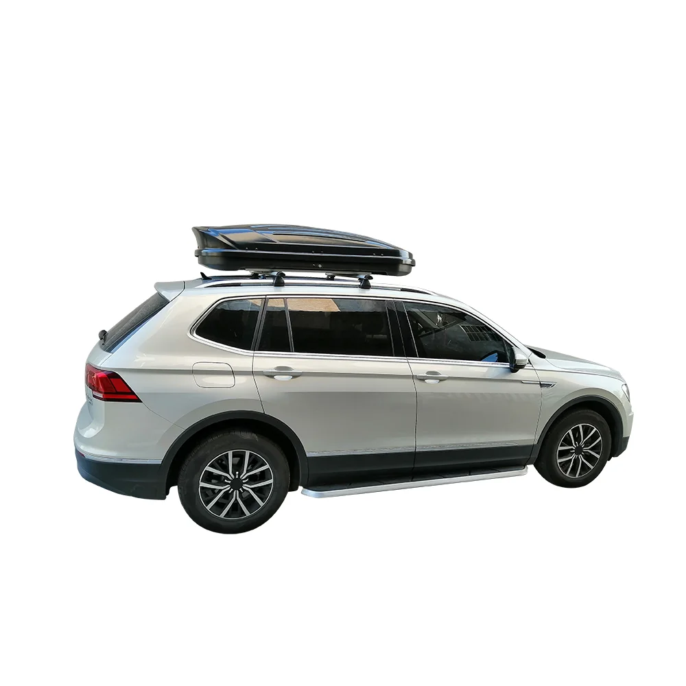 High End Custom 530L White Black Auto Car Roof Luggage Box For Travel