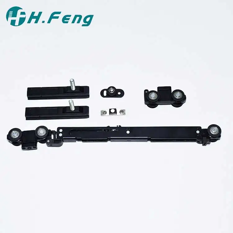 New Style Load Bearing 50Kgs Sliding Door Roller Flush Buffering Wooden Door Sliding System
