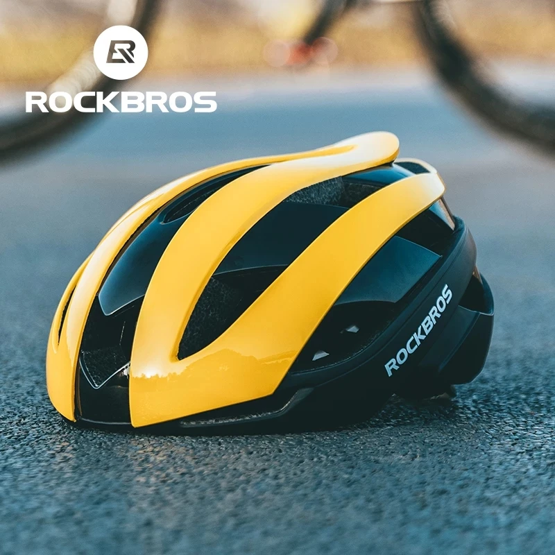 ROCKBROS Head Safety Colorful Bicycle Helmets Adult Cycle Helmet Mountain Road Bike Scooter Helmet
