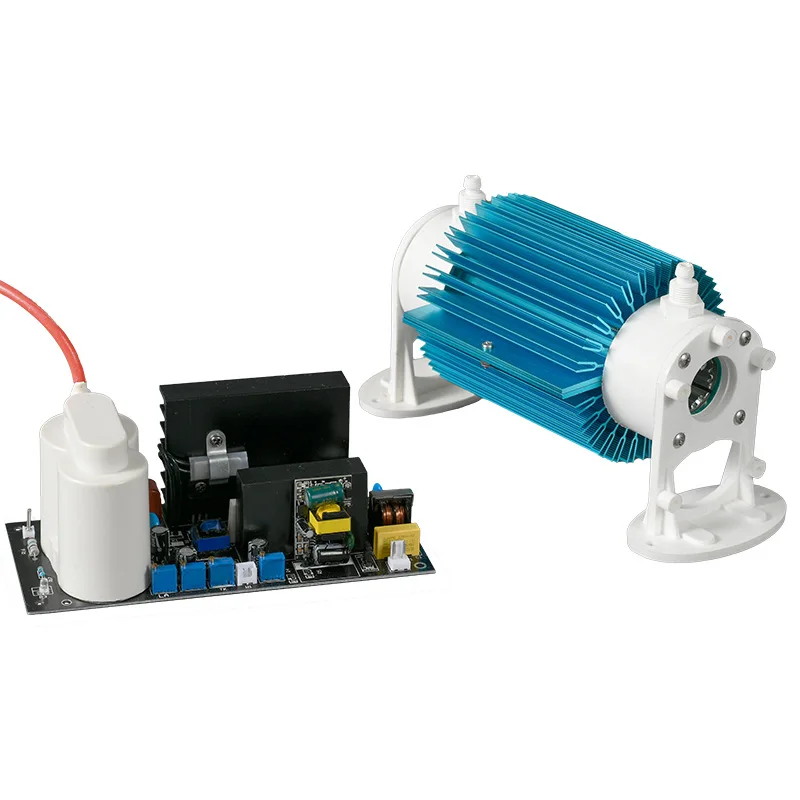 Double air-cooled quartz tube 10G ozone discharge tube ozone machine components wholesale