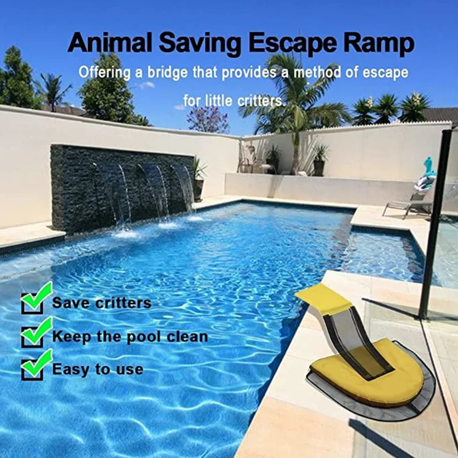 Pool Animal Escape Ramp