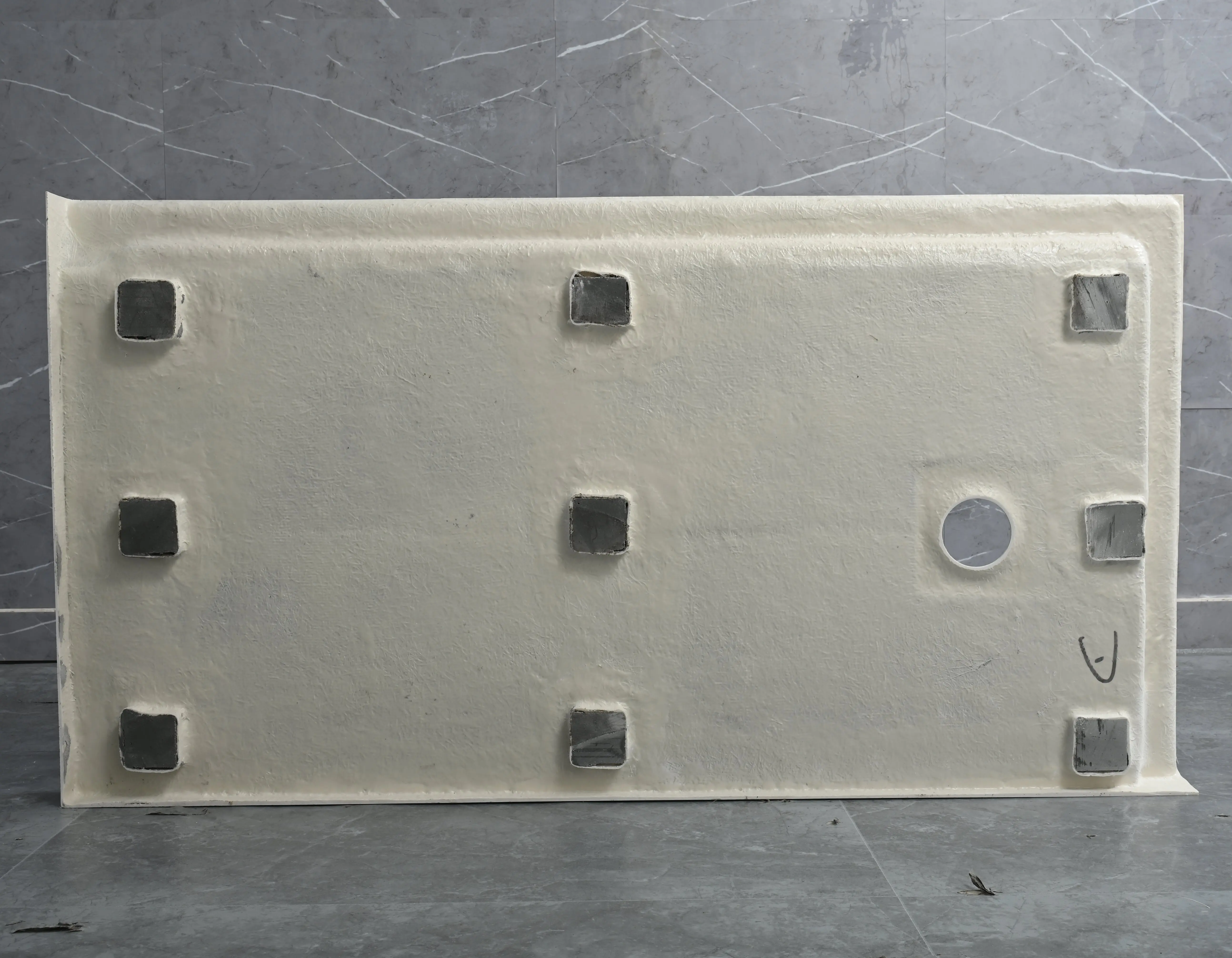 American Market  High  Quality Abs Resin Glossy Cheap Price Square Shower Tray Shower Base
