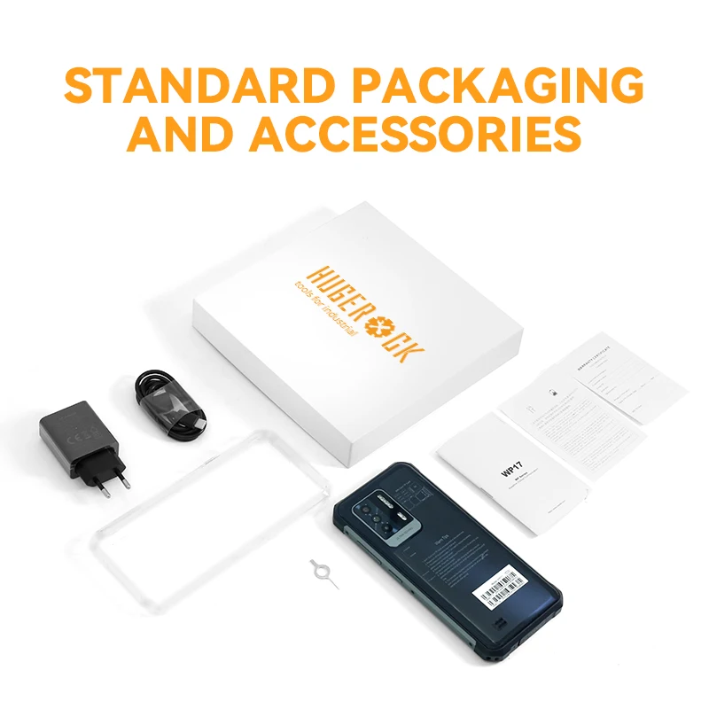 Смартфон WP17 защищенный android 8300 мА · ч 6400 Вт