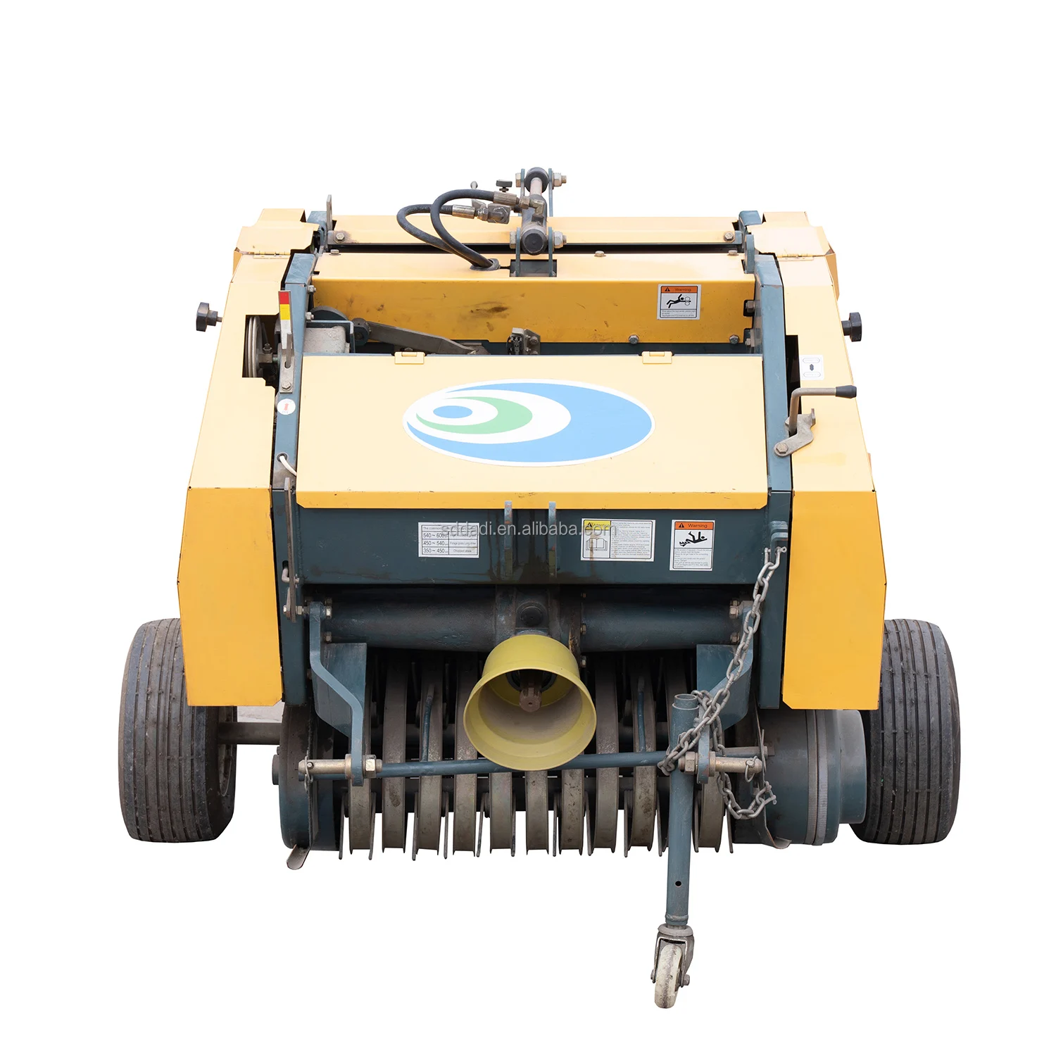 Круглая кукурузная рисовая пшеничная соломенная травяная силосная упаковочная машина мини-круглая упаковочная машина для сена