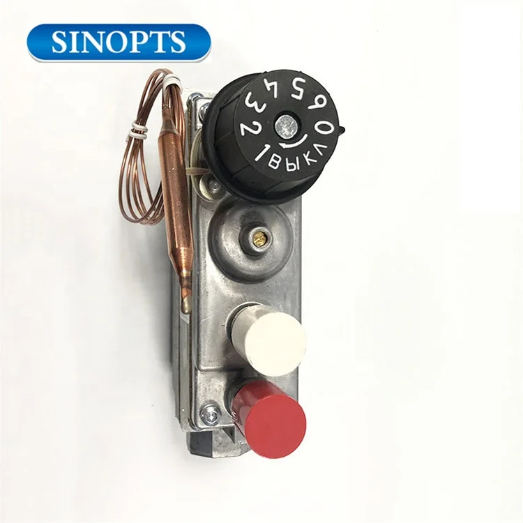 40-90 Degree Multifunctional gas thermostat valve for Domestic Space Heaters Water Heat