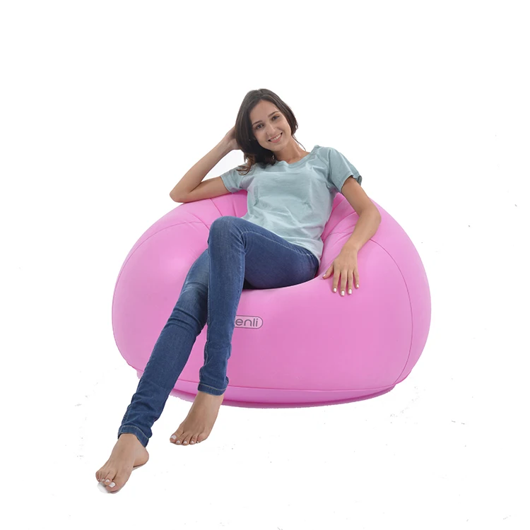 Надувное кресло Beanless Bag ультрамягкий надувной диван для