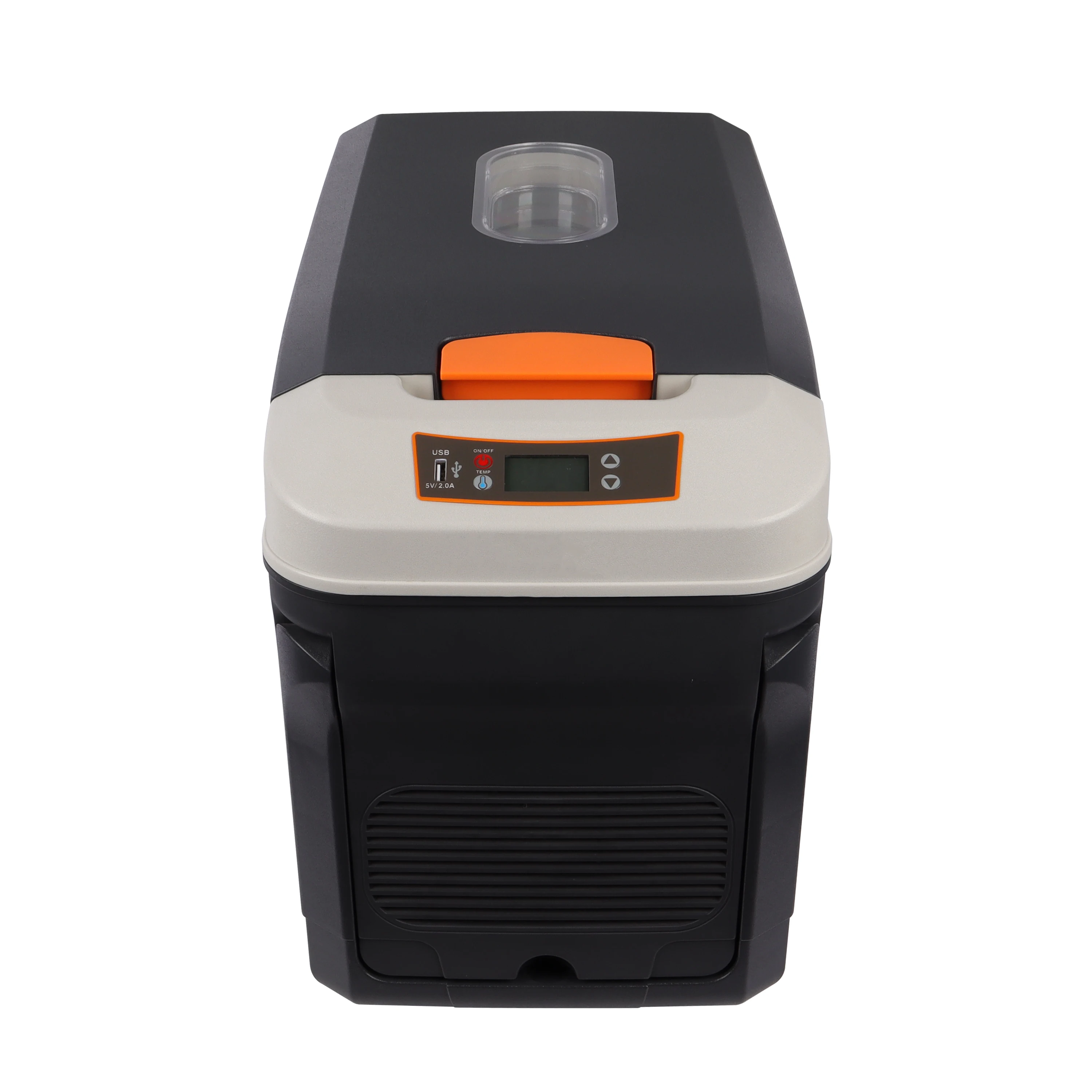 wholesale 35 liter car cooler box 12v double cooling car fridge portable refrigerator