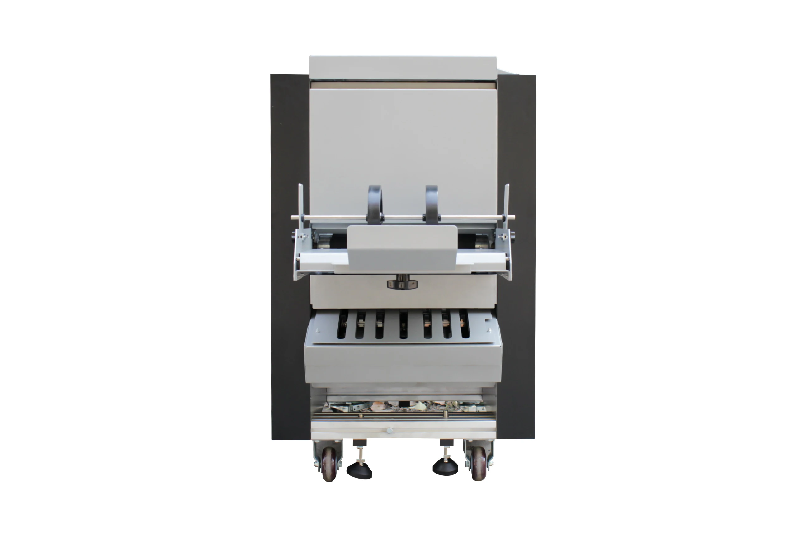 SBM-460 electric booklet maker folder folding machine manual feeder booklet maker machine with best price