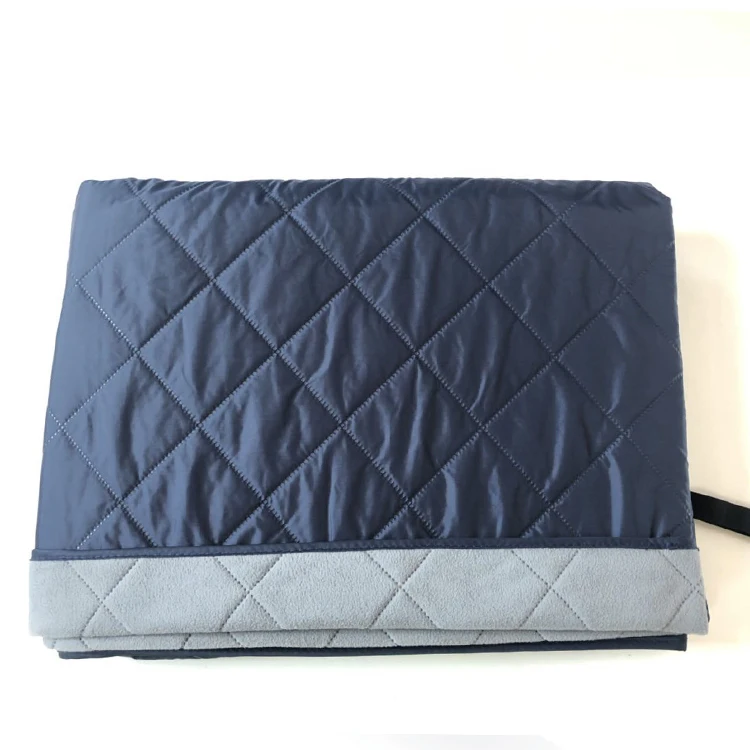 Оптовая продажа, многофункциональное удобное одеяло для пикника, переносное Флисовое одеяло с капюшоном для кемпинга