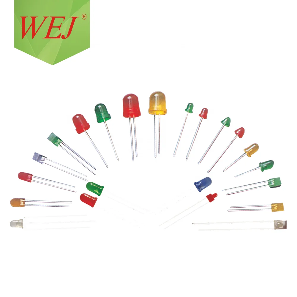 3mm Elliptical Green Transparent Oval Green Light Emitting Diode 3mm LED Dip Diode Led Light LED 3mm
