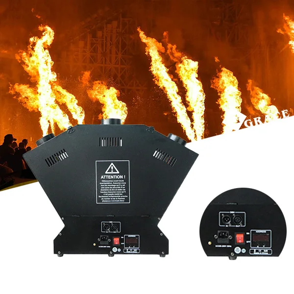 Igracelite DMX Lpg Fire Flame Machine Controller For Outdoor Events