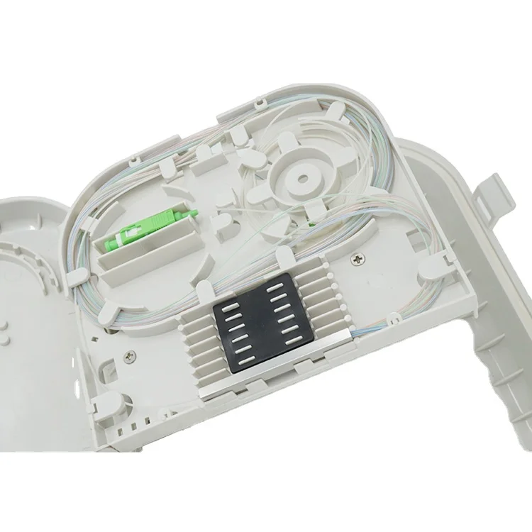 Supply lock type ftth FDB 8 ports outdoor terminal box