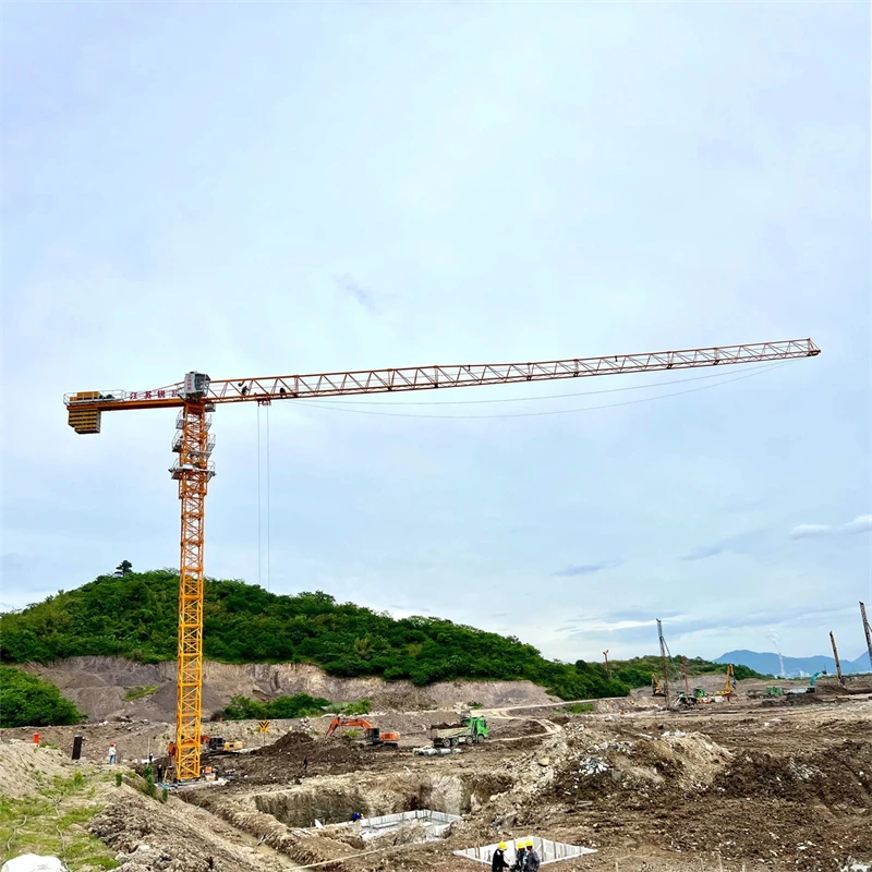 China second-hand tower crane 5610-6 tower crane tower type