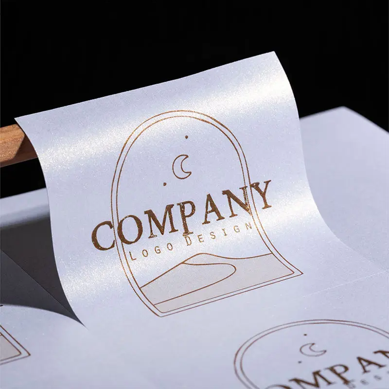 Пользовательские самоклеящиеся виниловые наклейки логотип стикер водонепроницаемый печать рулонных этикеток