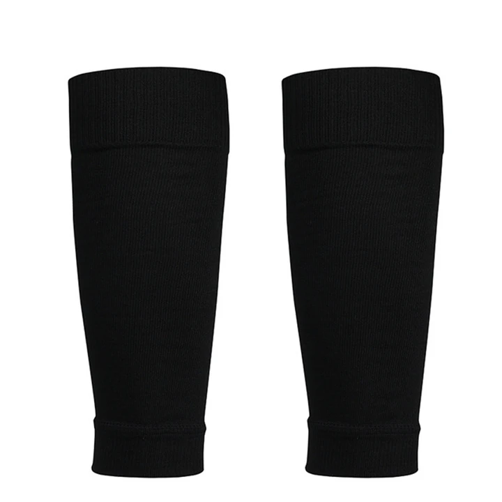 Wholesale football calf socks compression training protection calf leggings sports football shin pads