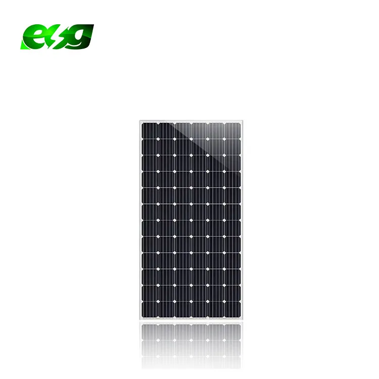 ESG черная солнечная панель с рамкой 360 Вт 365 370 поли панели solares для домашнего