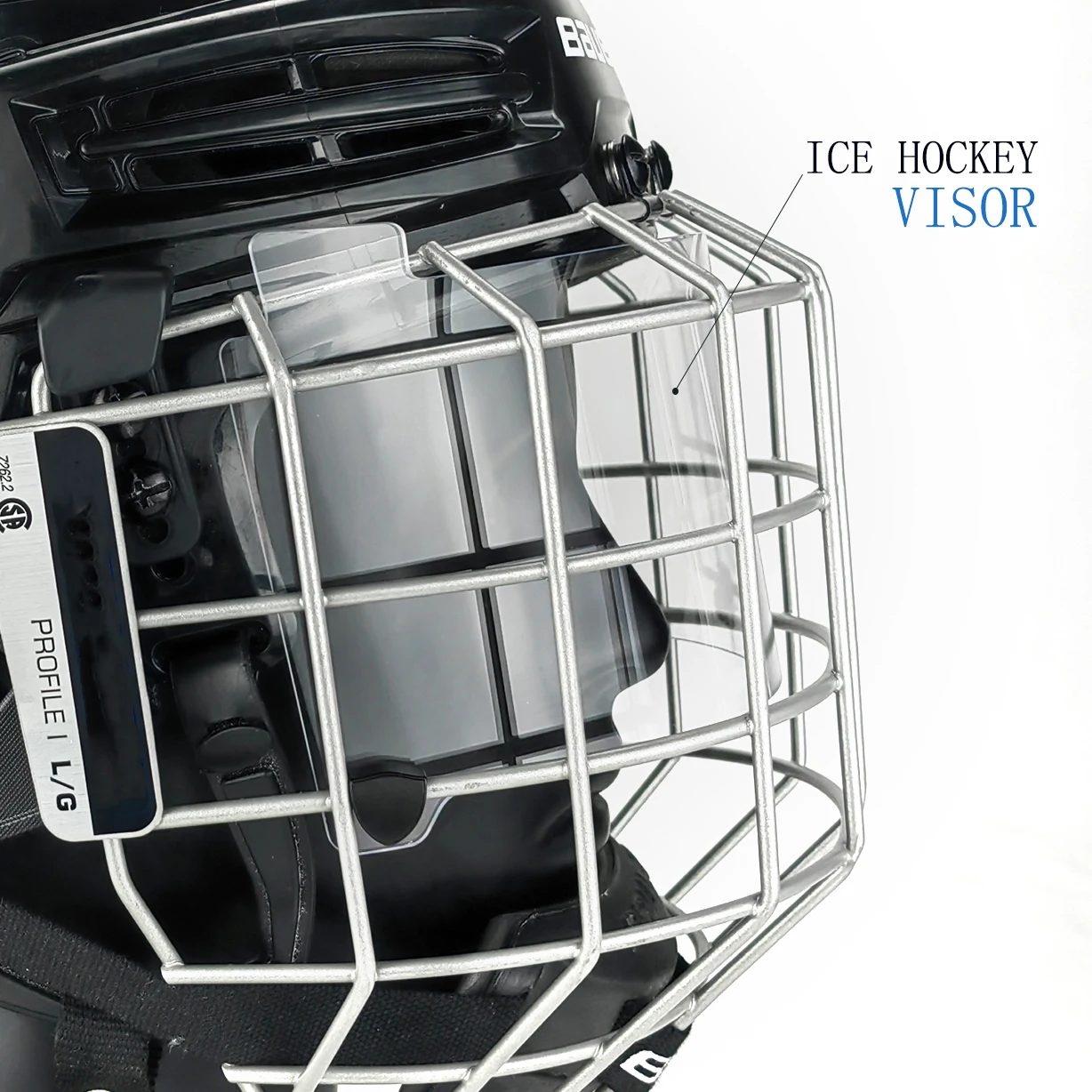 Hockey Helmet Face Mask Visors with Clips Ice Hockey Visor Eye Shield Anti-fog