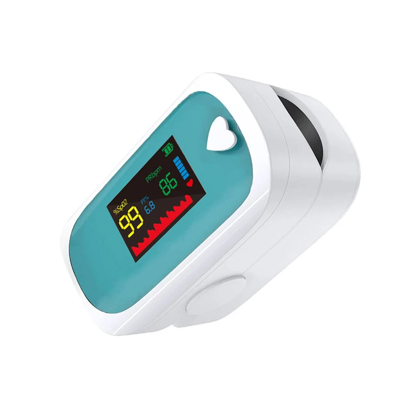 
SPO2 Blood Oxygen Saturation Detector Digital LCD Display Finger Pulse Oximetes de pluse for adult 