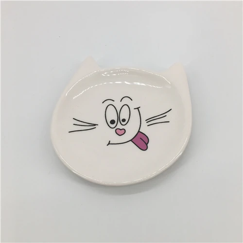 Tableware Rabbit design CeramicTeapot-Shaped teabag Tea Bag Holder