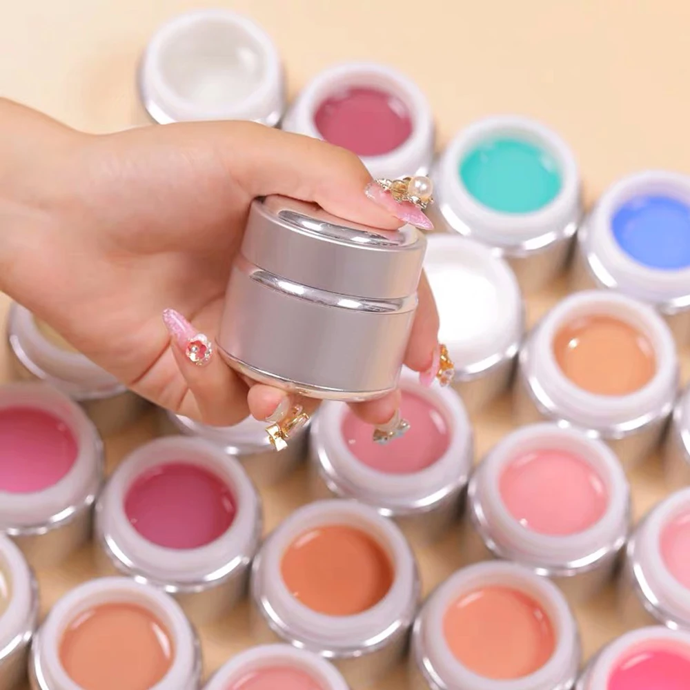 Nails Supplies No Burn Builder Base Coat Color Extension Repair Shaping Builder In a bottle gel