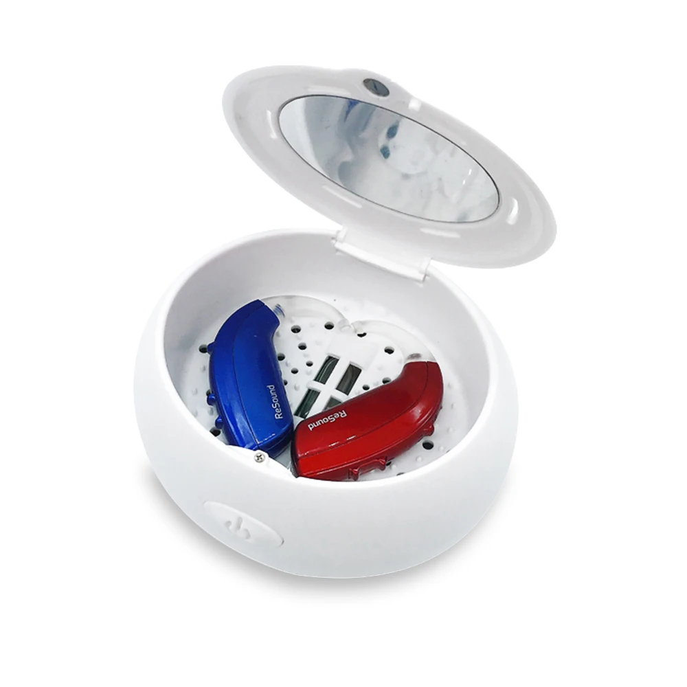 USB Слуховой Аппарат Осушитель сухой ящик для хранения УФ UV-C свет слуховые аппараты ушные вкладыши которые отводит влагу