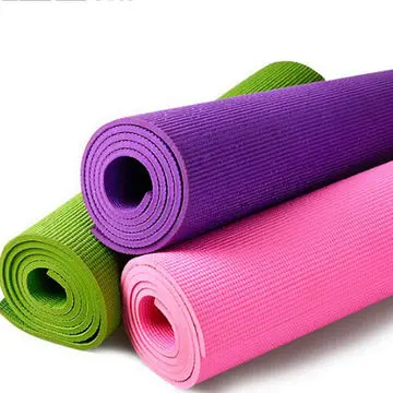 High Quality Custom Logo Printed PVC Durable Non Slip Eco-Friendly Yoga Mats Round Yoga Mat Set