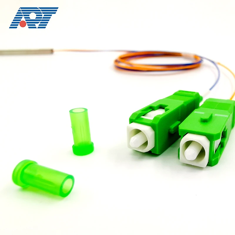 Сильный оптический производительность стальной трубки тип 1x2 sc upc plc оптический сплиттер