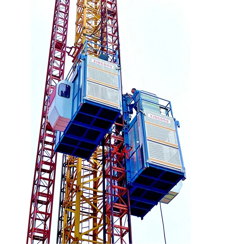 Alimak SC65 SC45  Passenger materials hoist rack and pinion lift building construction elevator