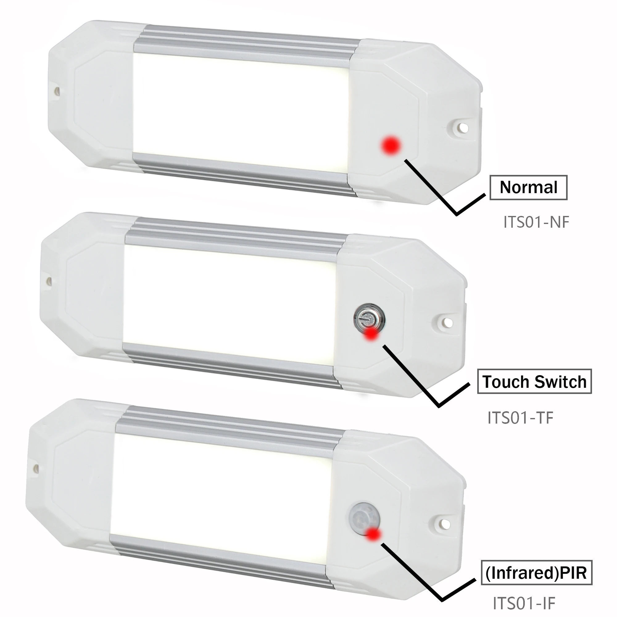Best selling RV Lighting Systems Interior Light Bulbs Boat Dome 12V Touch RV LED Ceiling Lights