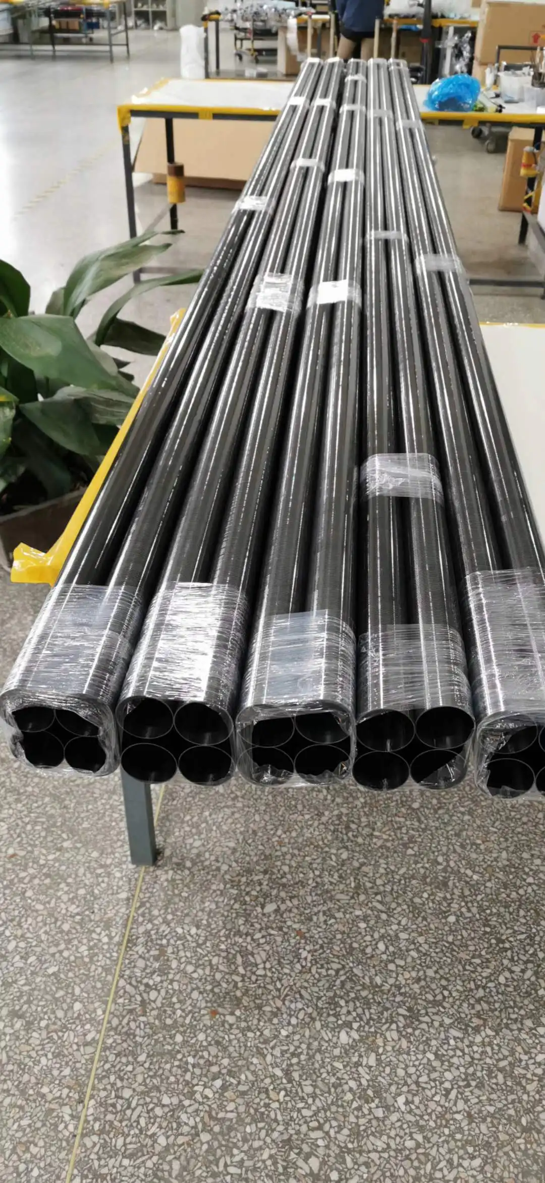 2.5 m 5m long longer carbon fiber tube  for industry application