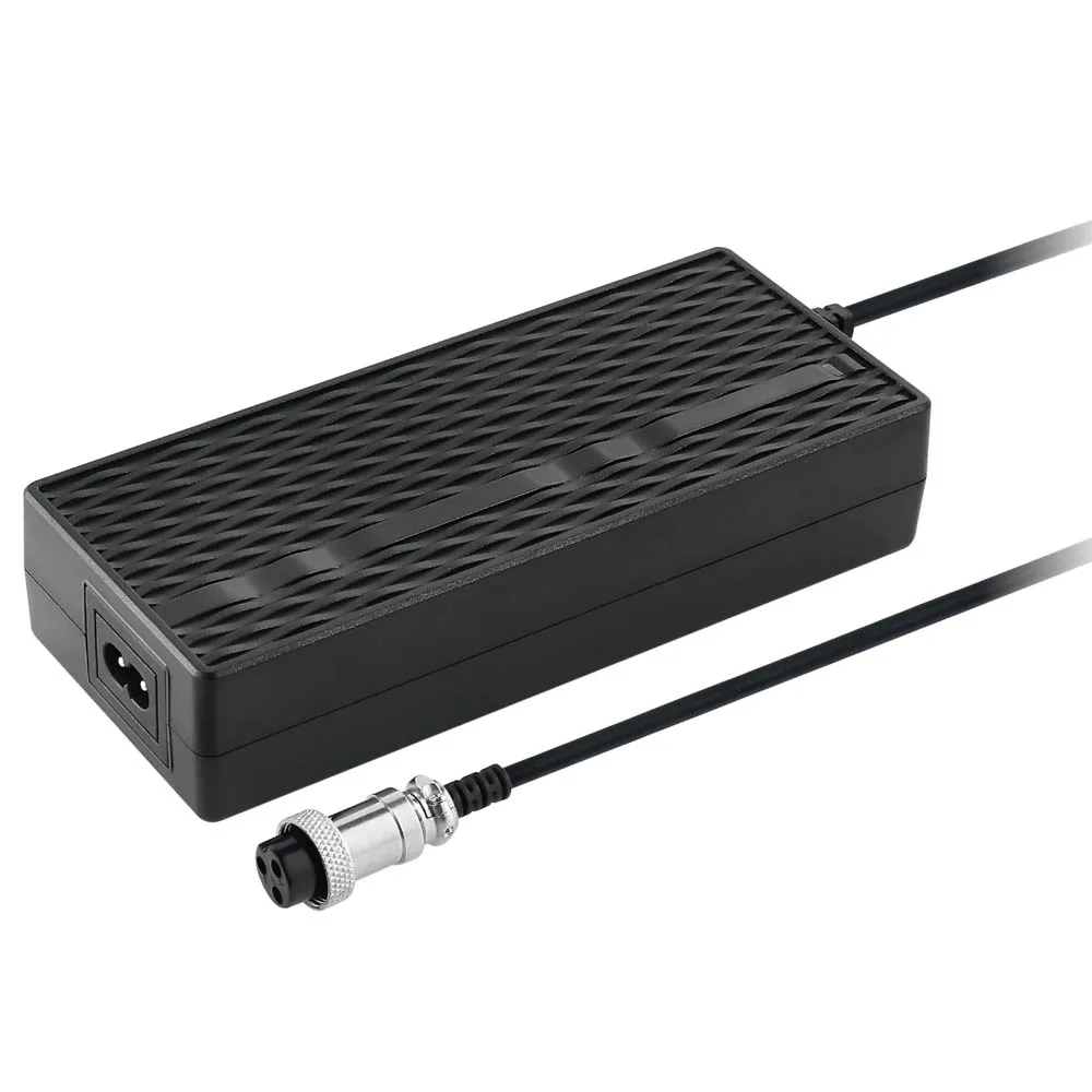 Certificated desktop DC 58.8V 1.5A 2A twisting car dedicated battery chargers with GS CE FCC KC SAA CB ROHS PSE C-TICK etc