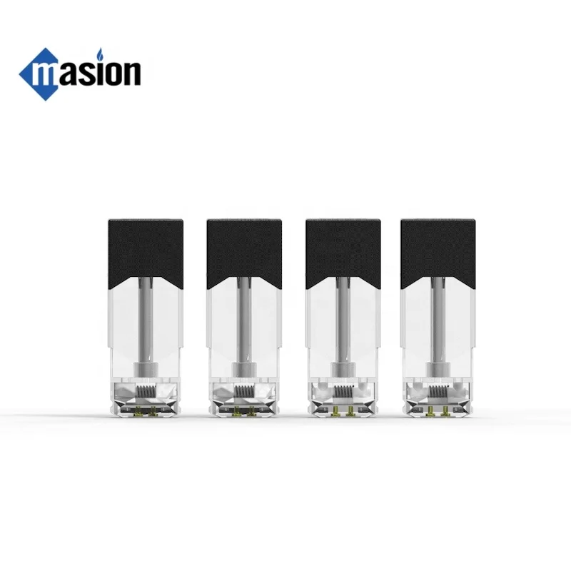 
New product PCTG material leaking proof cbd disposable pen pod with compatible ceramic coil tubes 