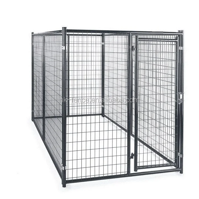 Outdoor Metal Modular Dog Kennel Pet Cage Dog House Enclosure