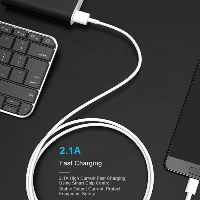 Fast Charging PVC USB 3.0/3.1 To Type C 5a Cable 3.0 100W 20V