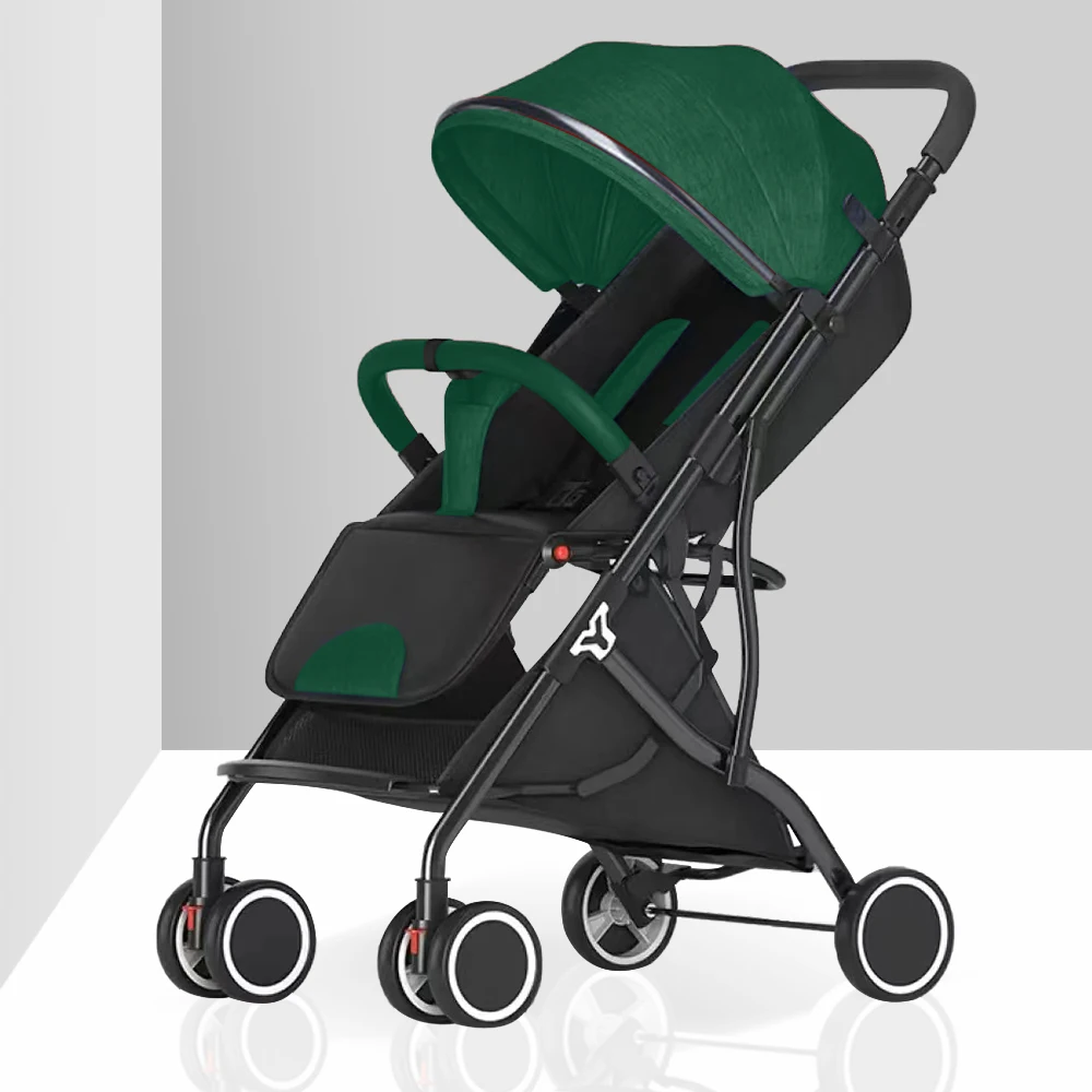 Pram Available on Plane Cart One Click Collection Baby Stroller Up to 25 Kg Factory Customized Foldable Lightweight Strollers