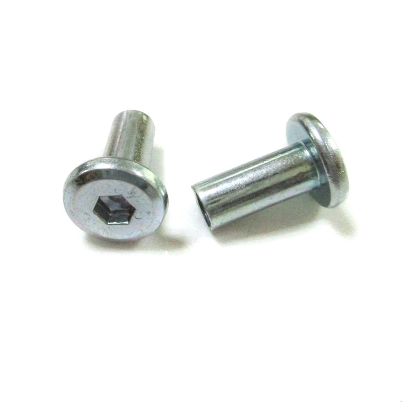 Customized binding post barrels nut and screw