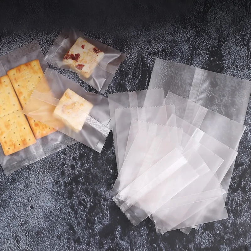 Wholesale Custom Cute Plastic Pack Candy Cookie Cake Egg Tart Packaging Bags Wrapper Home Living Baking Package