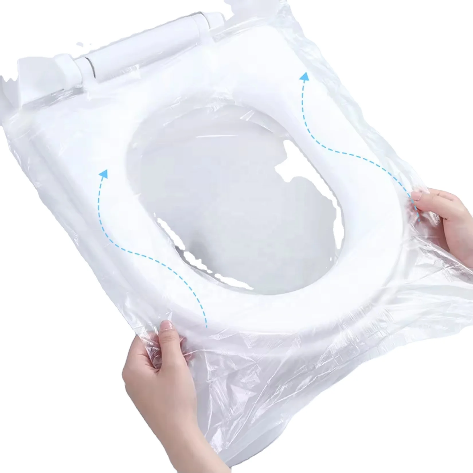Travel disposable toilet seat covers
