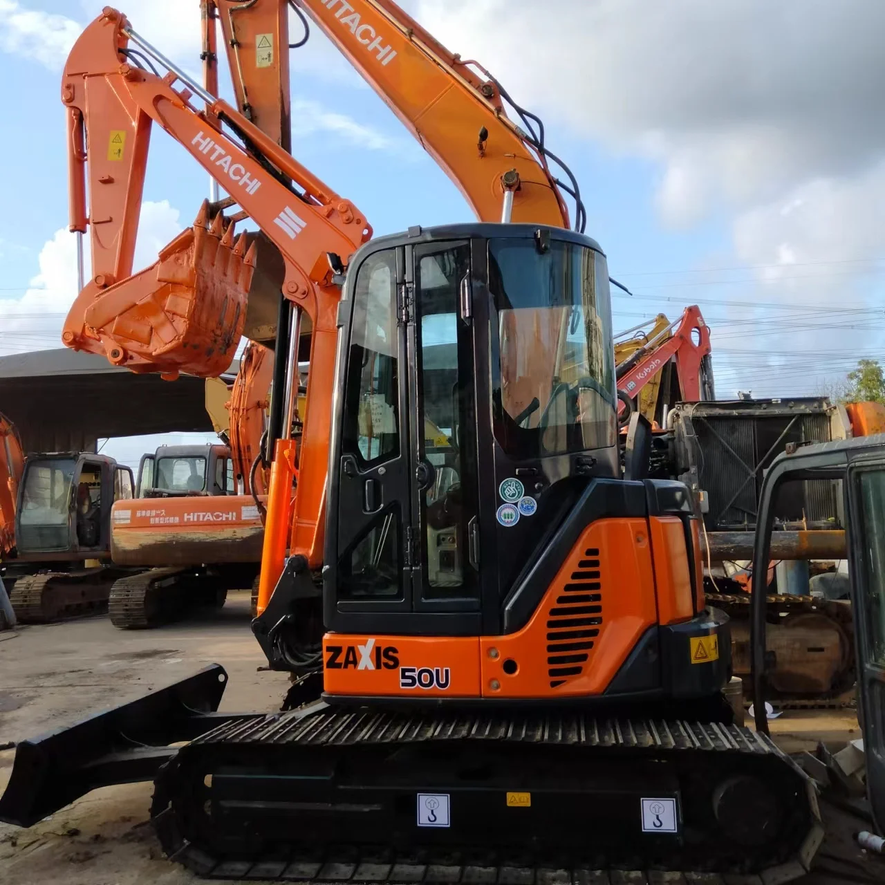 JAPAN Original Hitachi ZX50U Used Excavator For Sale