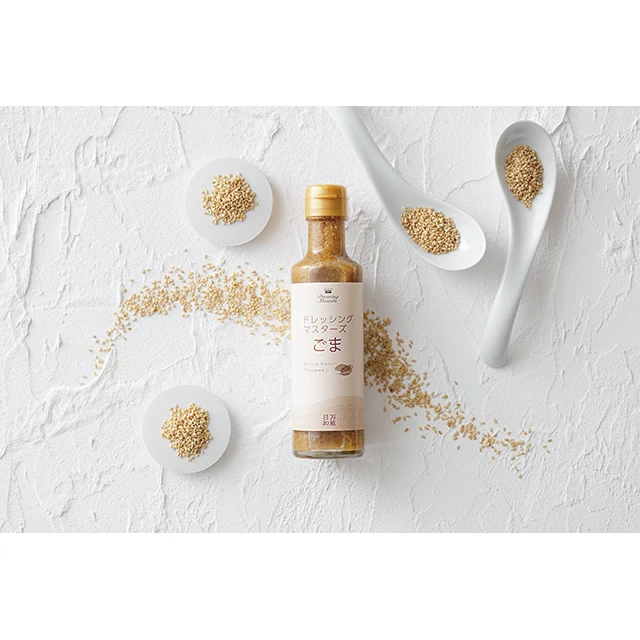 Full flavor smooth mild creamy texture sesame salad pasta fish sauce