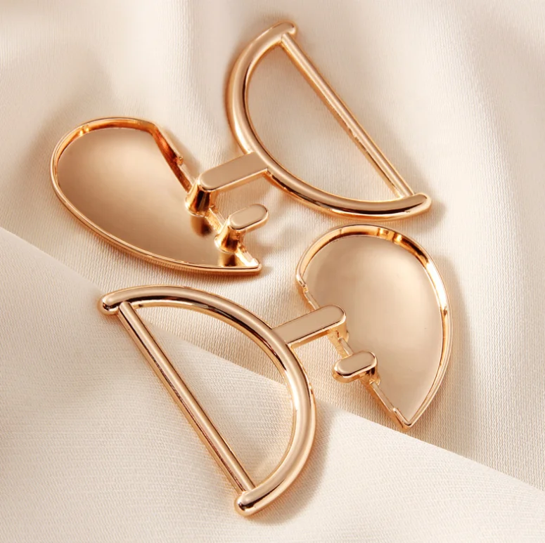 2 в 1 шт., металлическая пряжка для женщин