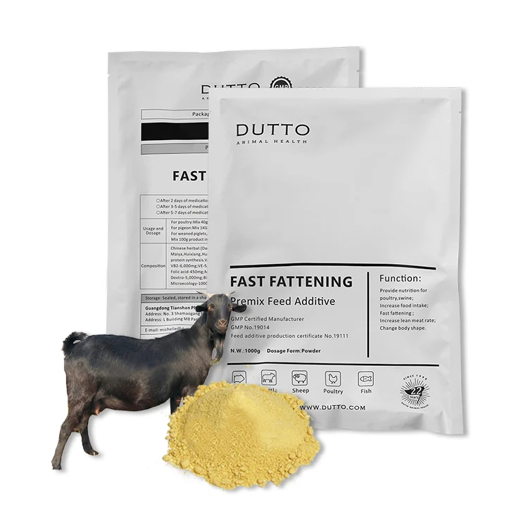 Goat Fattening Premix For Farm Use