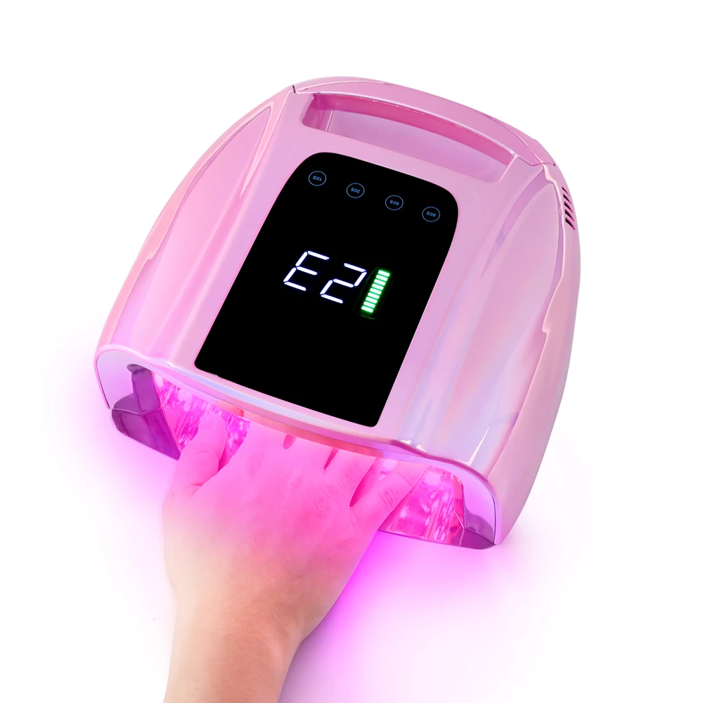 Gradient Pro Cure Cordless 96w LED UV Lamp UV Lights for Nails Portable LED Gel Nail Curing Dryer for Salon or Home