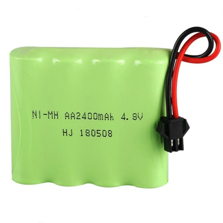 Gaoneng max best rechargeable AA battery 4.8V 2400mAh nimh batteries pack