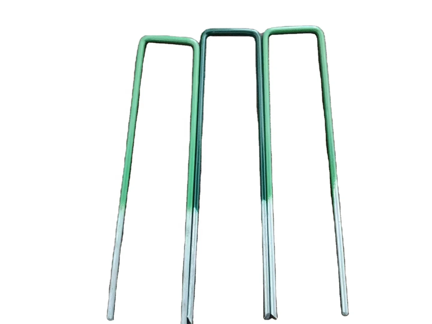 factory customized Anti Rust garden sod stakes pins Galvanized Steel Landscape Nail