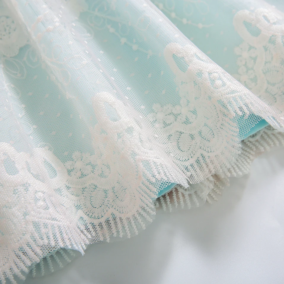 Pettigirl Boutique Girls Lace Dresses for Children Party Birthdays 2-12 Years 1BAG=1PCS