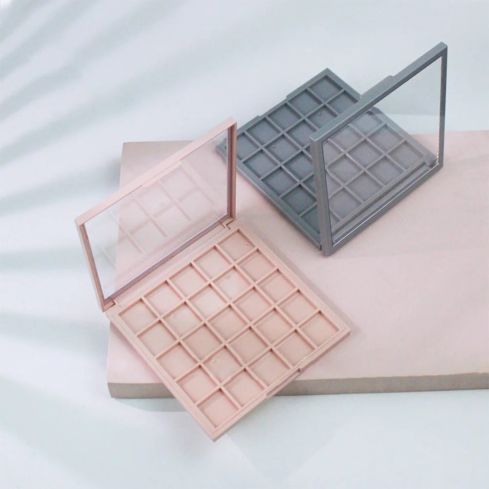 empty plastic multichrome chameleon eyeshadow tube packaging eyeshadow palette packaging 18