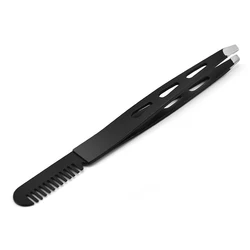 Wholesale Manufacturer Stainless Steel Eyebrow Tweezers Set With Comb